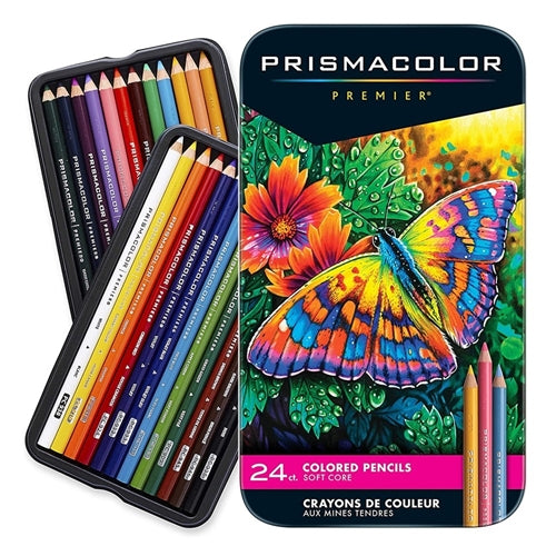 Prismacolor Colored Pencils 24-Pencil Set