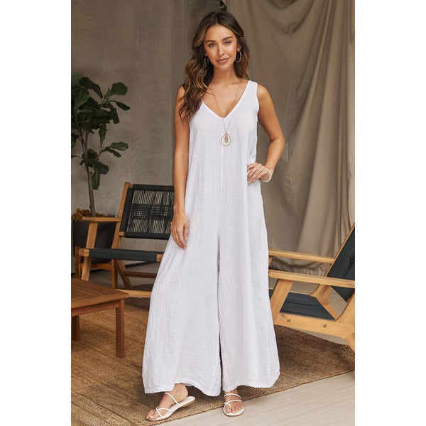 Italian Linen Jumpsuit