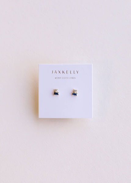 JaxKelly Double Stud Stack - Sapphire