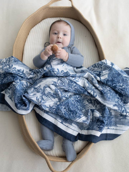 Jungle Toile Blanket