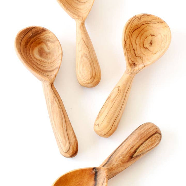 Handcrafted Olive Wood Spice Spoon