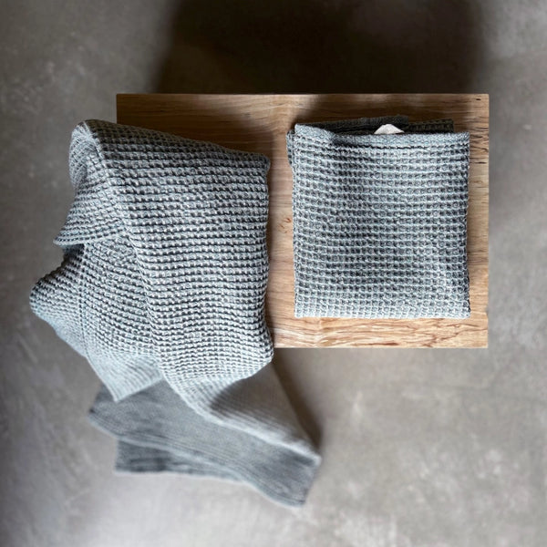 Växbo Lin Bubbel Bath Towel