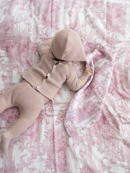 Jungle Toile Blanket