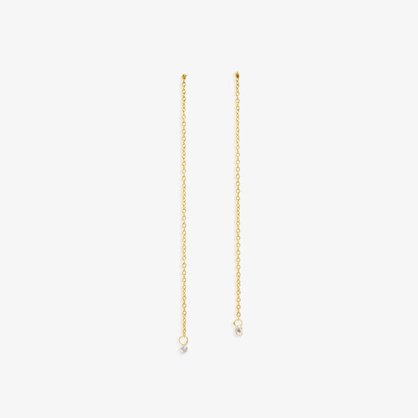 Diamond Drop Earrings