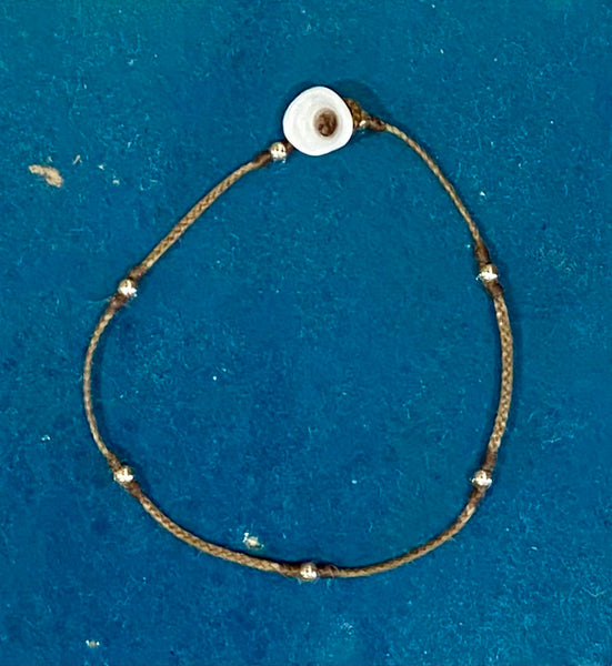 Dreamweave Gold Bead Stacker Bracelet