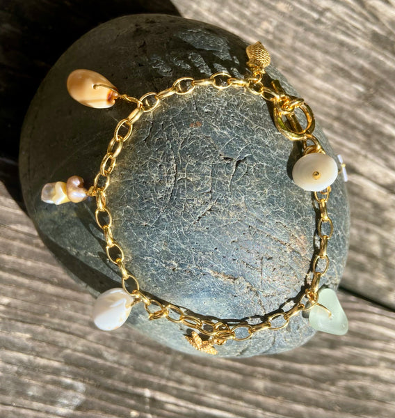 Charm Bracelet Thick Chain