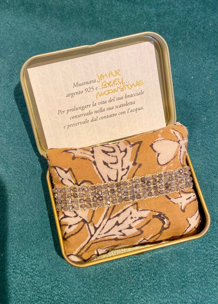 Dag Muamara Jaipur Grey Moonstone