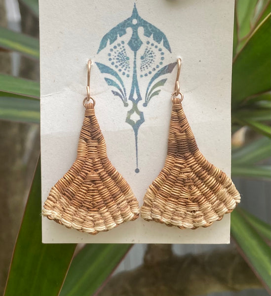 Coconut  Drop Earrings
