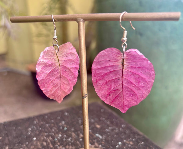 Liz & Leah Bougainvillea Earrings