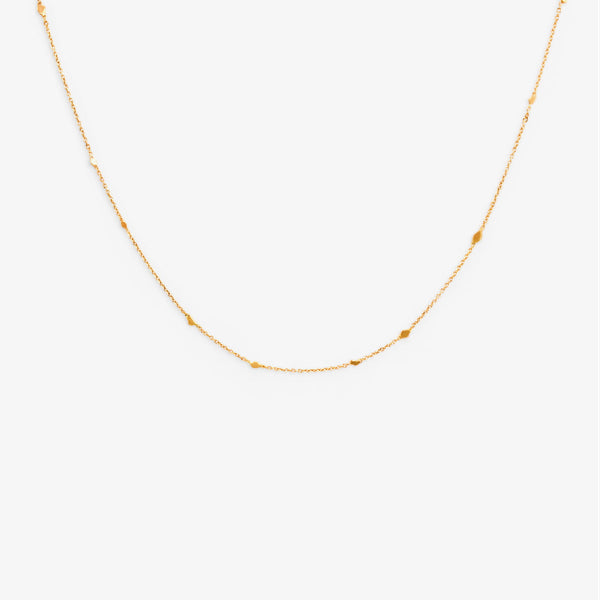 Little Gold Fleck Necklace