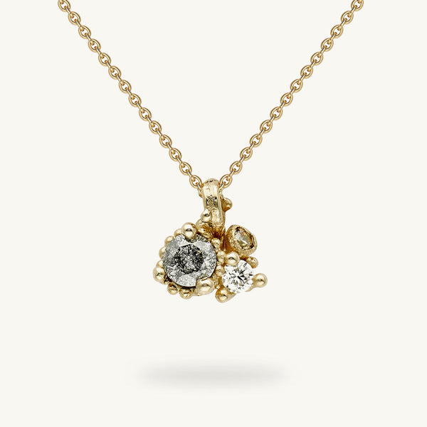 Small Diamond Cluster Pendant