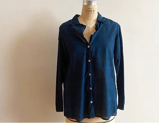 Indigo Button Shirt – KIKO