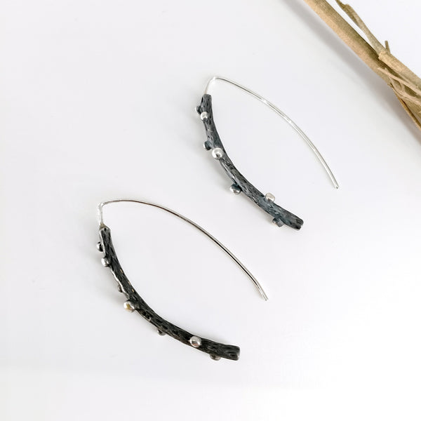 Azure Meteor Shower Earrings