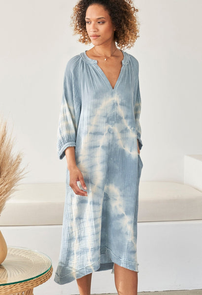 Blue River Gauze Dress