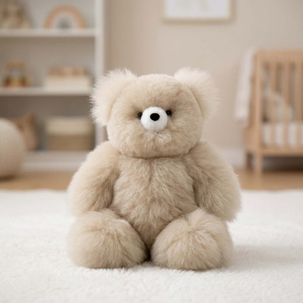 15" Alpaca Stuffed Bear