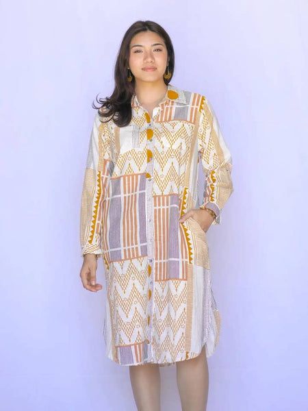 Sundance Cotton Shirt Dress