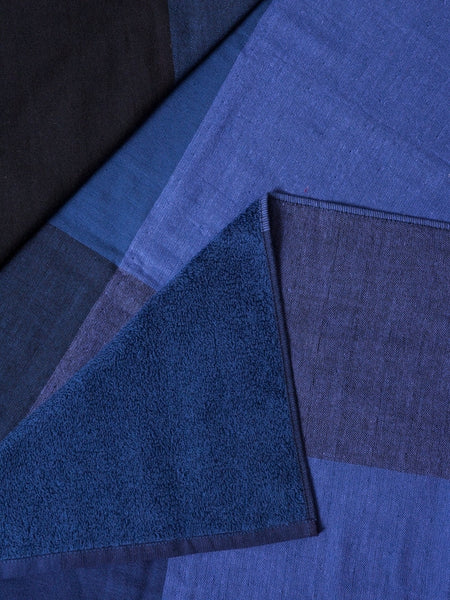 Chambray Block Bath Towel