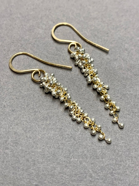 Wisteria Caviar Earrings- Medium