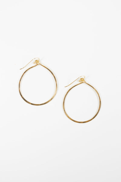 Mira Large Circle Earrings