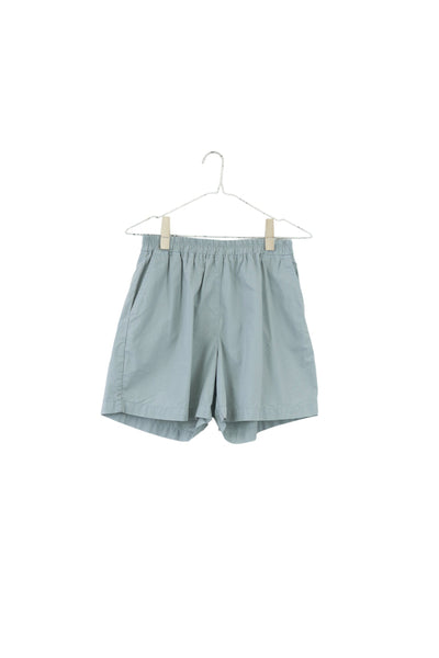 Organic Cotton Poplin Shorts / Mint