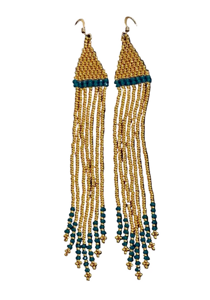 Josee Johnson Raw Sapphire Earrings